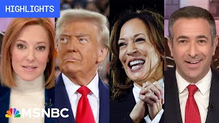 Countdown to the 2024 election Election eve  MSNBC Highlights [upl. by Ambur]