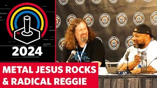 Metal Jesus Rocks amp Radical Reggie  PRGE 2024  Portland Retro Gaming Expo [upl. by Angi]