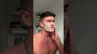 My skincare routine 🤝 Give it a try boys skincare fypシ゚viral menskincare [upl. by Meir891]