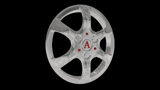 car modeling in maya pt 17  rim modeling maya  Maya tutorial How to model car rims [upl. by Arette]