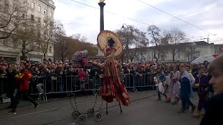 Faschingsumzug Graz 2016 der kleinen Zeitung [upl. by Jordans785]