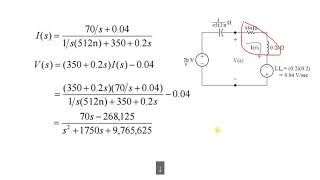 16transient analysis solved problems using laplace transform part 4 [upl. by Talbert]