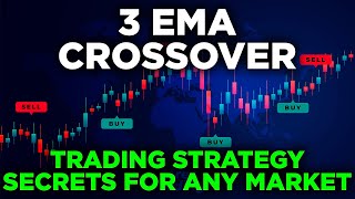 3 EMA Crossover Trading Strategy Secrets For Any Market [upl. by Sawyere]