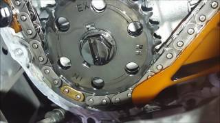 SUBARU FORESTER 2000cc DIESEL EE20 TIMING CHAIN REPLACEMENT [upl. by Rakia]