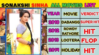 Sonakshi Sinha All Movies ListSonakshi Sinha ki film Sonakshi Sinha Movies [upl. by Arytahs]