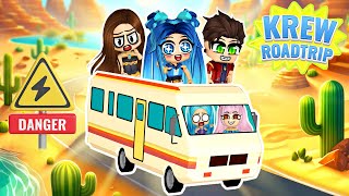 Our FAMILY VACATION in a RV Roblox Dusty Road Trip [upl. by Lacagnia128]