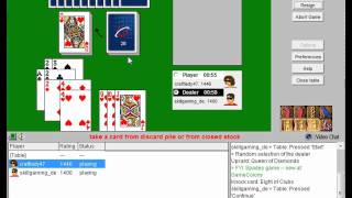 Gin Rummy  Gamecolony [upl. by Javier65]