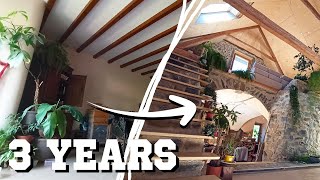 TIME LAPSE 3 ANS TRAVAUX  ÉNORME TRANSFORMATION   La Grange en Rénovation [upl. by Lipscomb]