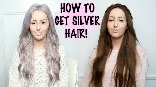 How To Silver Hair Tutorial  by tashaleelyn [upl. by Ogg635]