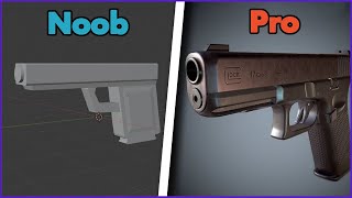 Blender Noob vs Blender Pro [upl. by Gorlicki]