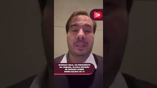 RODRIGO MAIA EXPRESIDENTE DA CÂMARA ELOGIA DECISÃO DE MORAES SOBRE DESBLOQUEIO DO ‘X’ [upl. by Htilil736]