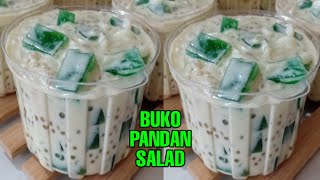 BUKO PANDAN JELLY SAGO SALAD RECIPE [upl. by Gazzo]