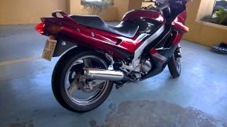 Kawasaki ZZR 250 full stock sound [upl. by Nytsyrk183]