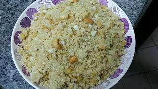 Puttu Recipe without Puttu maker  How to make Puttu without Puttu maker  Pittu Recipe [upl. by Ahsinwad]