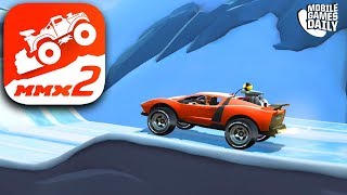 MMX HILL DASH 2  SUPERCAR Gameplay iOS Android [upl. by Fanchette]