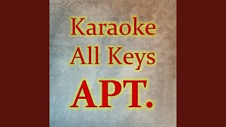 APT Karaoke Version [upl. by Eiro]