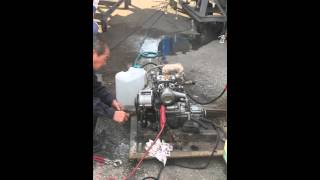 Yanmar 2GM test run thermostat open [upl. by Gelya]