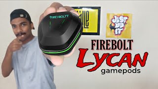 Firebolt LYCAN gamepods full detailed review  Firebolt  Mechmoze [upl. by Lafleur]