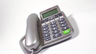 GroßtastenTelefon Emporia D40 ABB Combo [upl. by Ahswat]