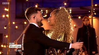 Calum Scott amp Leona Lewis – You Are The Reason Live on The One Show Interview 14 Feb 2018 [upl. by Philips]