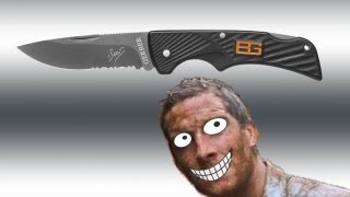 Bear Grylls Compact Scout folding knife review [upl. by Yrennalf171]