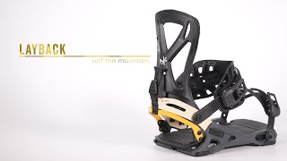 2425 Layback Snowboard Binding [upl. by Imim253]