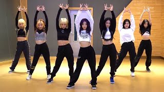 PURPLE KISS  Ponzona dance practice mirrored [upl. by Arihsa]