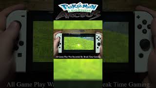 Pokemon Legends Arceus  Nintendo Switch OLED Gameplay [upl. by Eicrad]