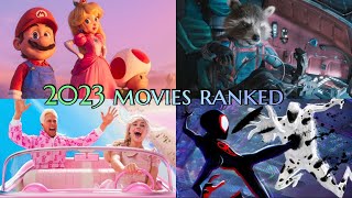 Every 2023 Movie I Watched Ranked [upl. by Blodgett]