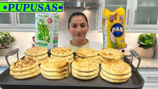 Pupusas de chicharron  En 🇺🇸USA🇺🇸 [upl. by Dyol349]