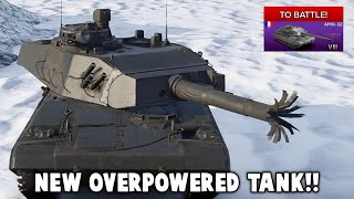 AMX32 the new overpowered tank💀  War thunder mobile [upl. by Irdua]