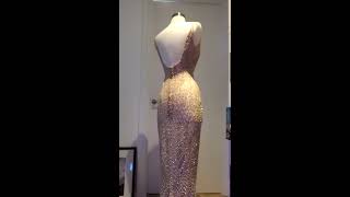 Marilyn Monroe Happy Birthday Dress Met Gala 2022 [upl. by Ilarin930]