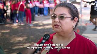 Austin nurses standing Up for their patients safety [upl. by Valoniah]