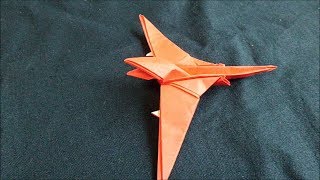 Origami Pterosaur Rhamphorhynchus [upl. by Josephina213]