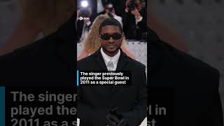 Usher to perform Super Bowl halftime show in 2024 [upl. by Ahsinaw]