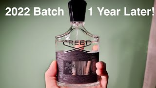 Creed Aventus Review after 1 Year 2022 Batch L4222A01A  Is It Worth It LongevityMaceration [upl. by Ellerahs615]