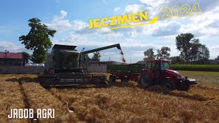 🇵🇱MAŁE ŻNIWA 2024  Jęczmień Ozimy🔥 FENDT  ZETOR Łódzkie [upl. by Demmahum]