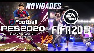 FIFA 20 VS PES 2020  JUVENTUS FECHA EXCLUSIVIDADE COM O PES O FIM DO FIFA [upl. by Anton]