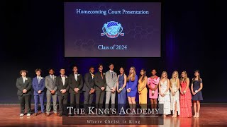 Homecoming 2023  Court Presentation [upl. by Anneirb948]