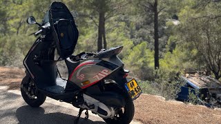 POVZIP SP 180cc DOOR DE BERGEN OP MALLORCA 🇪🇸🚀 [upl. by Bonnes218]