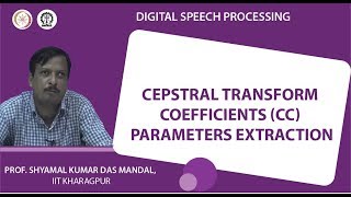 Cepstral Transform Coefficients CC Parameters extraction [upl. by Sup]