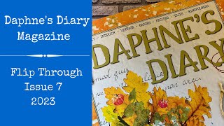 Daphnes Diary Magazine Issue 7 2023  Flip Through [upl. by Congdon]