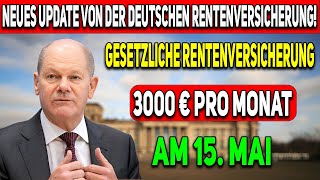 3000 €Monat Neue Nachricht von der Deutschen Rentenversicherung Renten erhöht [upl. by Haonam]