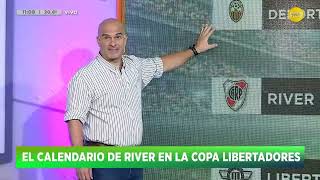 El calendario de River en la Copa Libertadores │ HNT con Nacho Goano │ 200324 [upl. by Verdie378]