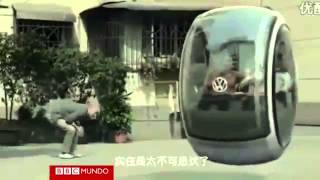 China El futuro en un carro flotante Volkswagen [upl. by Ettie593]