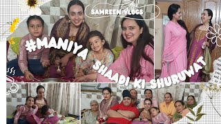 Pheli Maani😊🧿 Samreenvlogs punjabiwedding punjabiculture youtuber [upl. by Myk175]