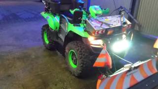 Suzuki King Quad 700 4x4 Winterdienst [upl. by Brody]