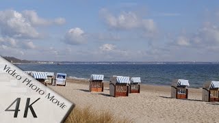 Timmendorfer Strand Kellenhusen Scharbeutz Heiligenhafen German Seaside Resorts  4K UHD Video [upl. by Reidar940]