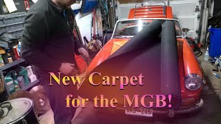 MGB Interior 2 Fresh Carpet [upl. by Lemart]