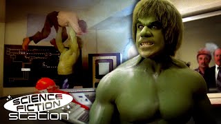 Hulk Destroys The Power Plant  The Incredible Hulk  Science Fiction Station [upl. by Conte]